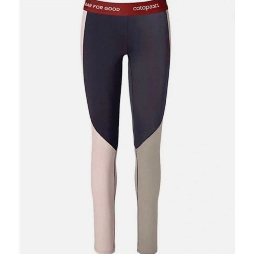 NWOT Cotopaxi Haraka Tight Colorblock Athletic Leggings Women's Small